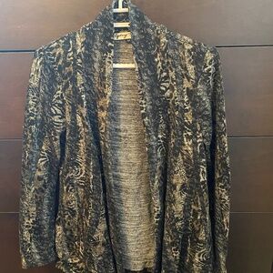 Black and Gold Cardigan